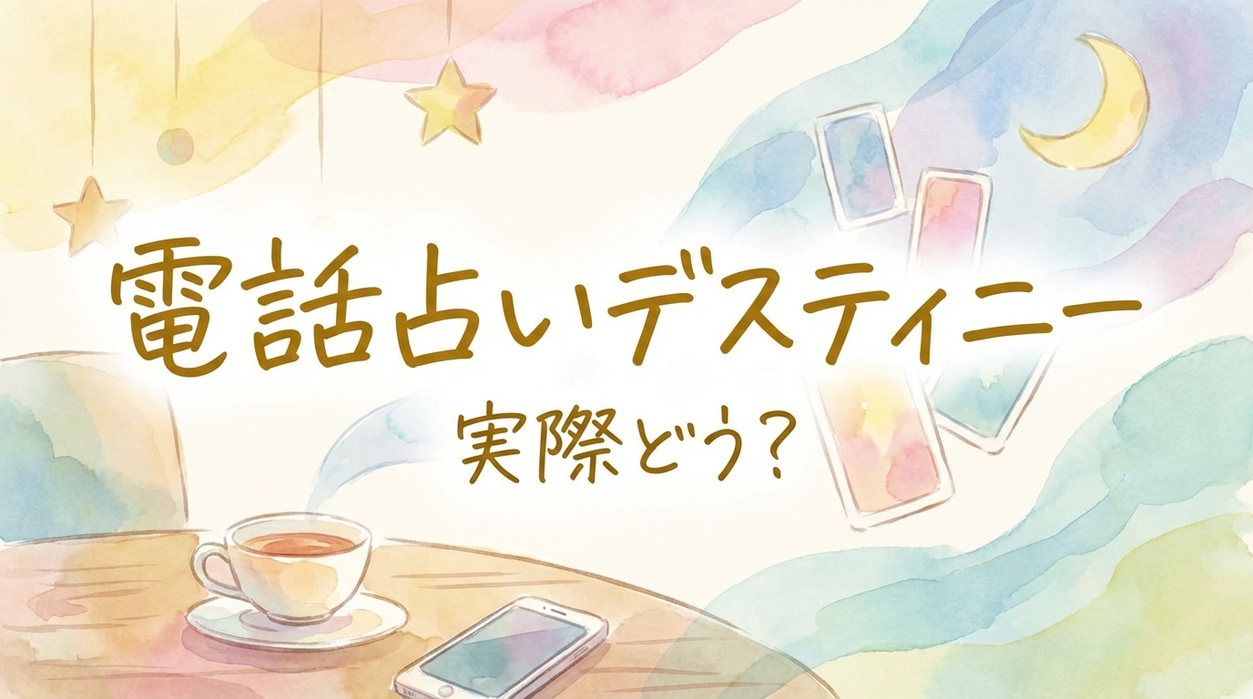 電話占いデスティニーって実際どう?